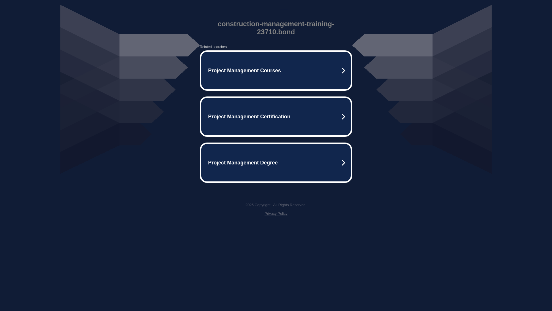 website screenshot of https://construction-management-training-23710.bond/