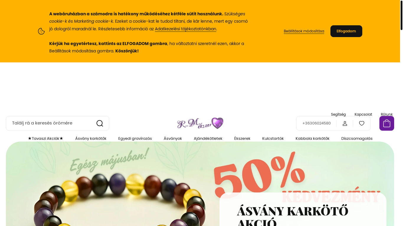 website screenshot of https://rmekszer.hu/