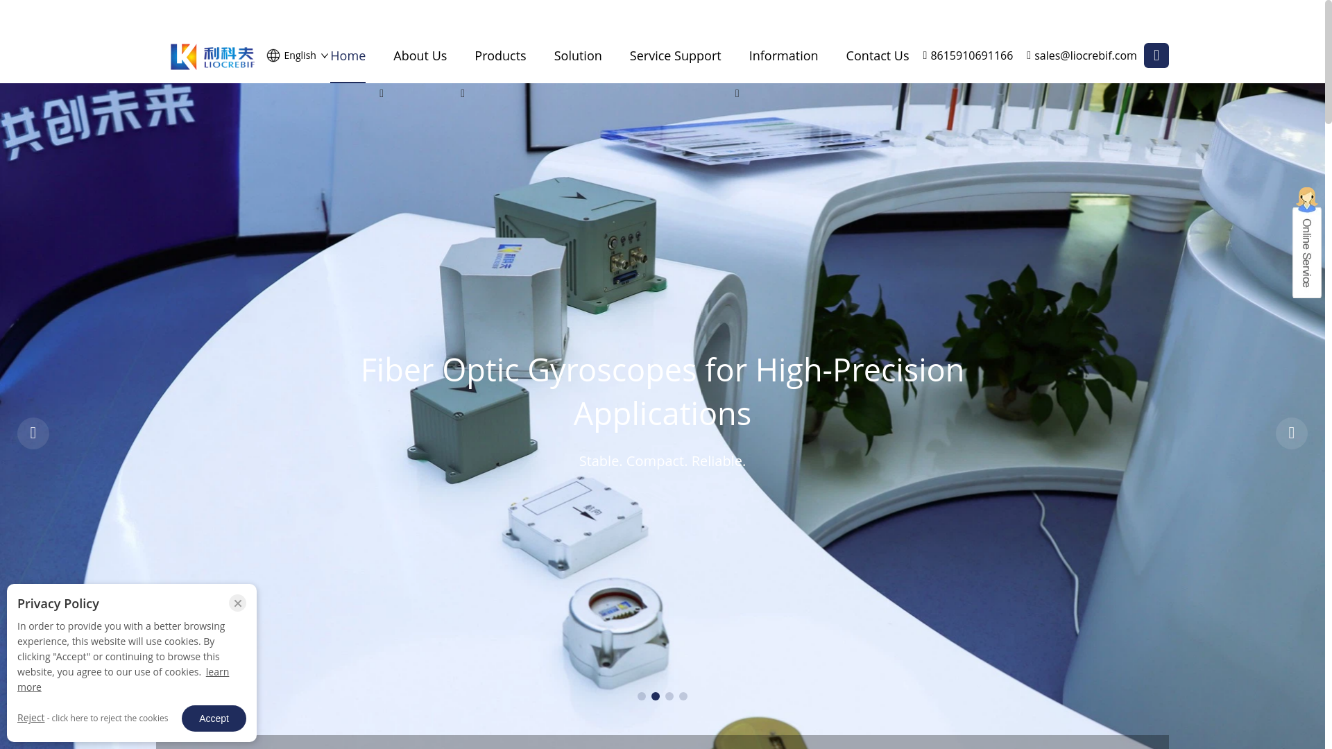 website screenshot of https://www.liocrebif.com/