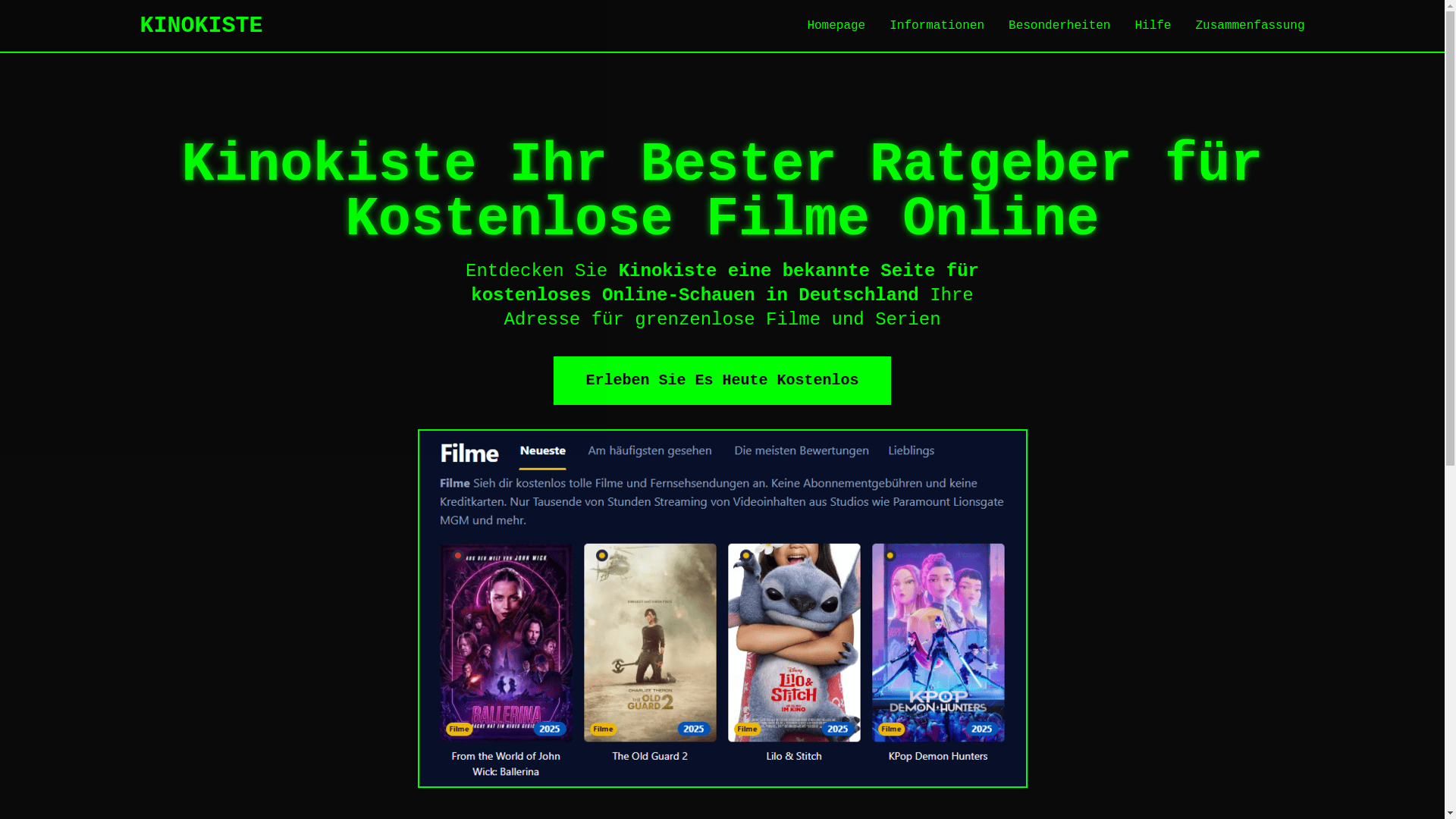 website screenshot of https://kinokiste-alpq.pages.dev/