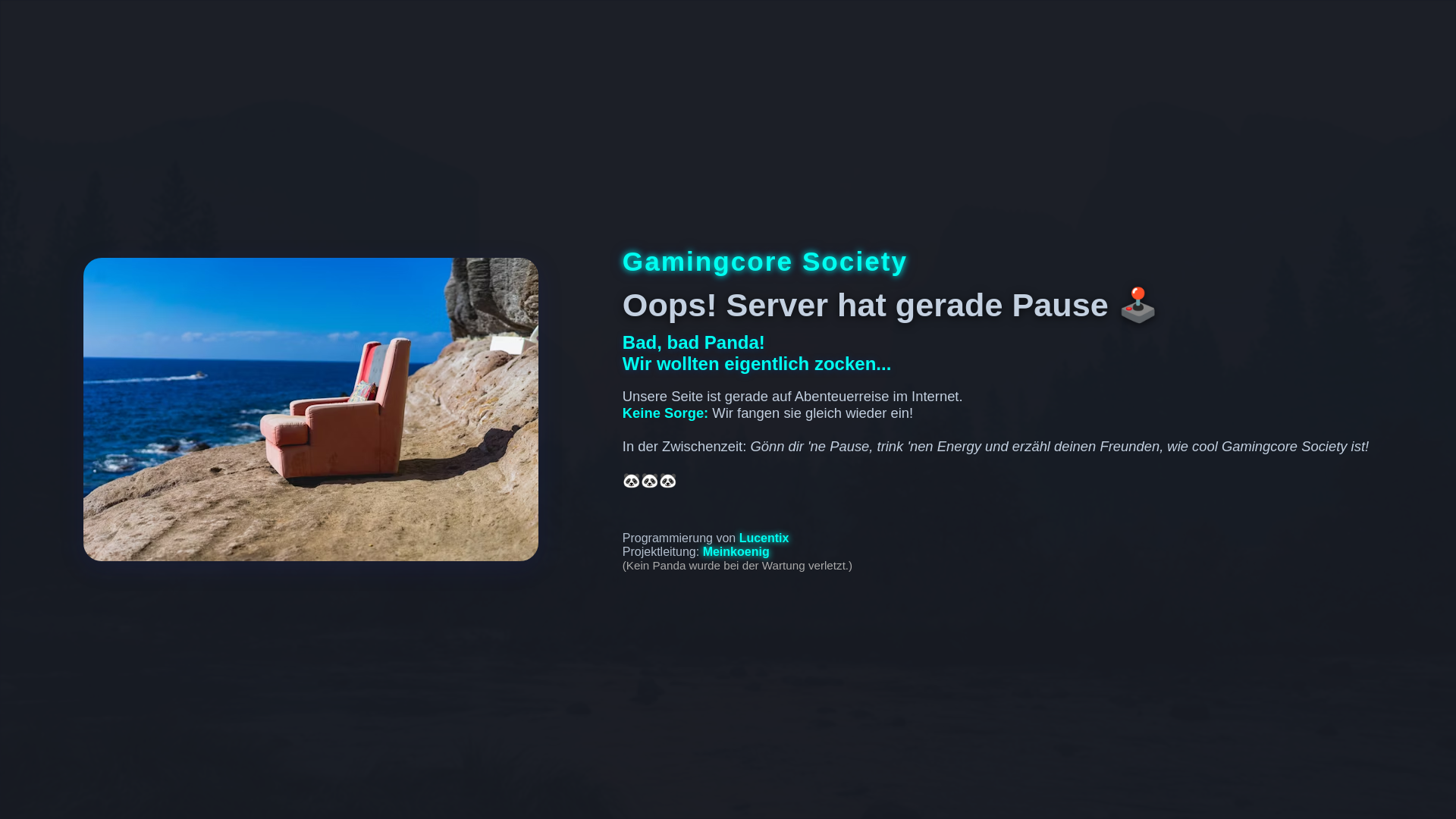 website screenshot of https://gamingcore.pages.dev/