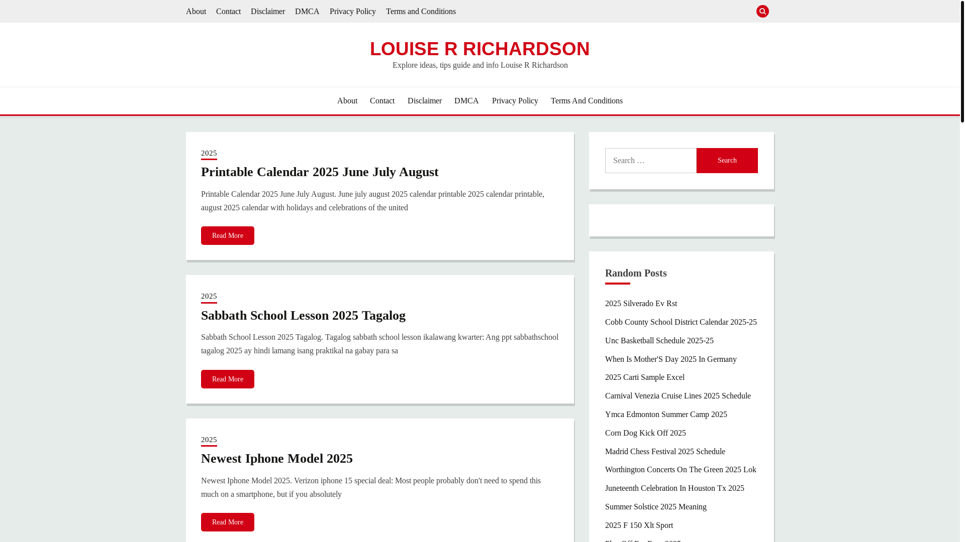 website screenshot of https://louiserrichardsonj.pages.dev/