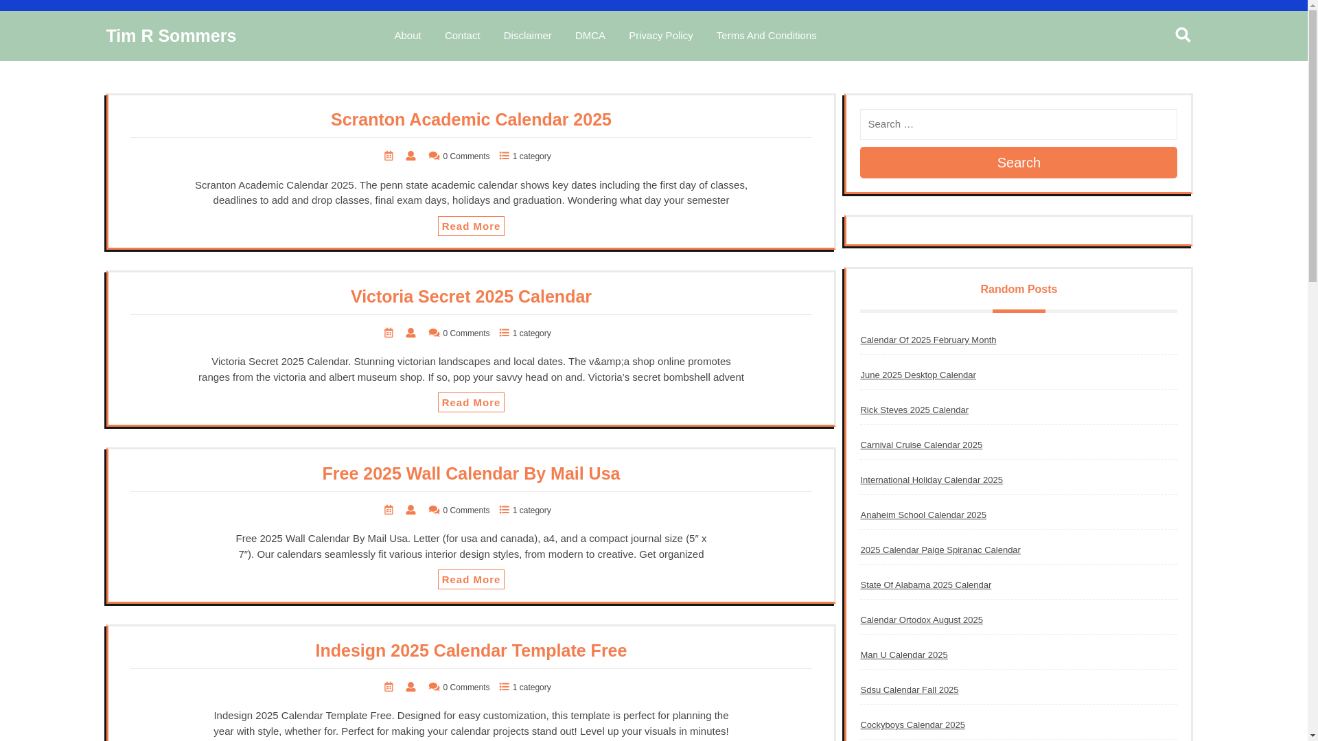website screenshot of https://timrsommersn.pages.dev/