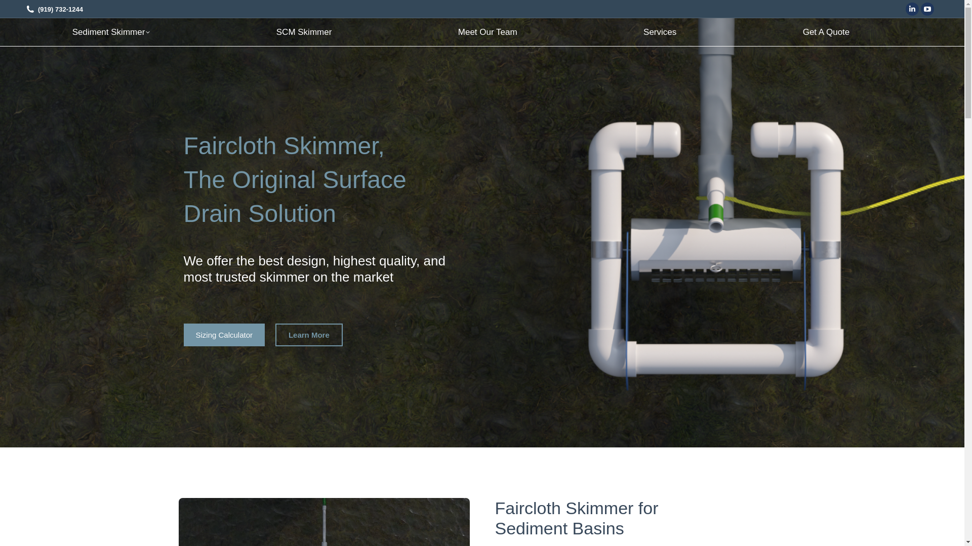 website screenshot of https://drain-faircloth.com/