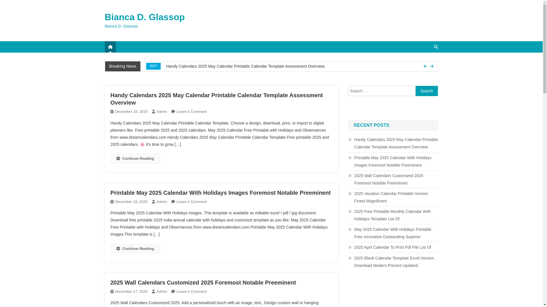 website screenshot of https://biancadglassop.pages.dev/