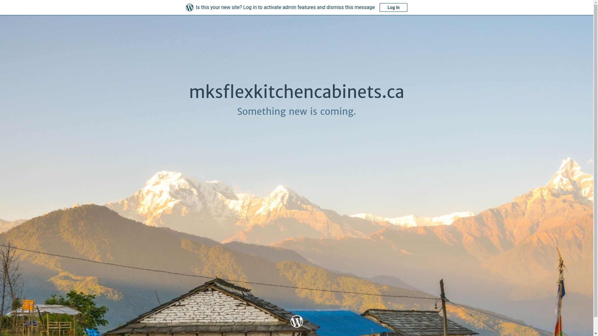 website screenshot of https://mksflexkitchencabinets.ca/