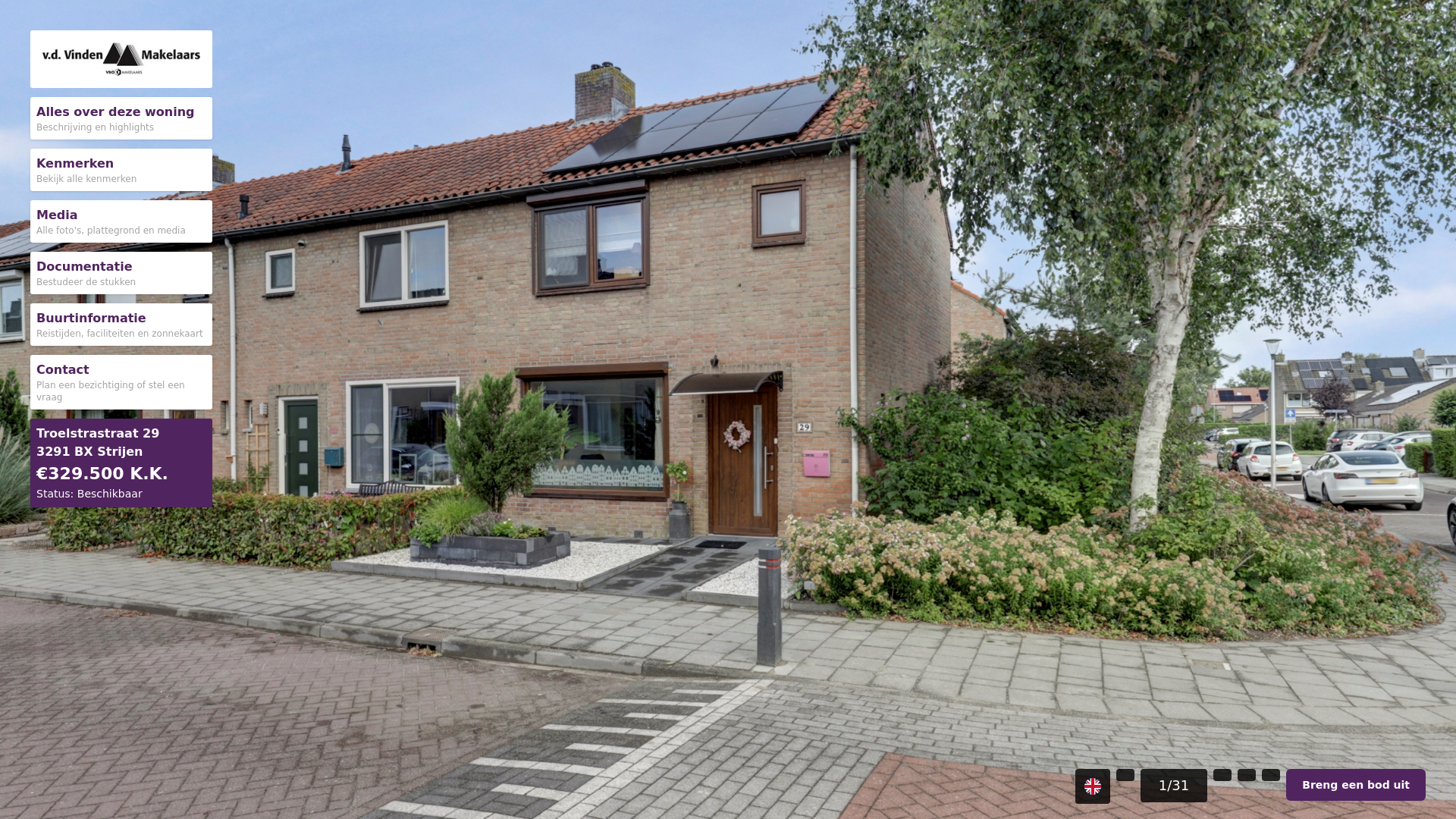 website screenshot of https://troelstrastraat29.nl/