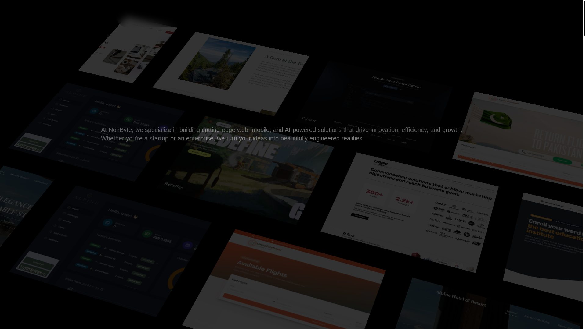 website screenshot of https://noirbyte.co/