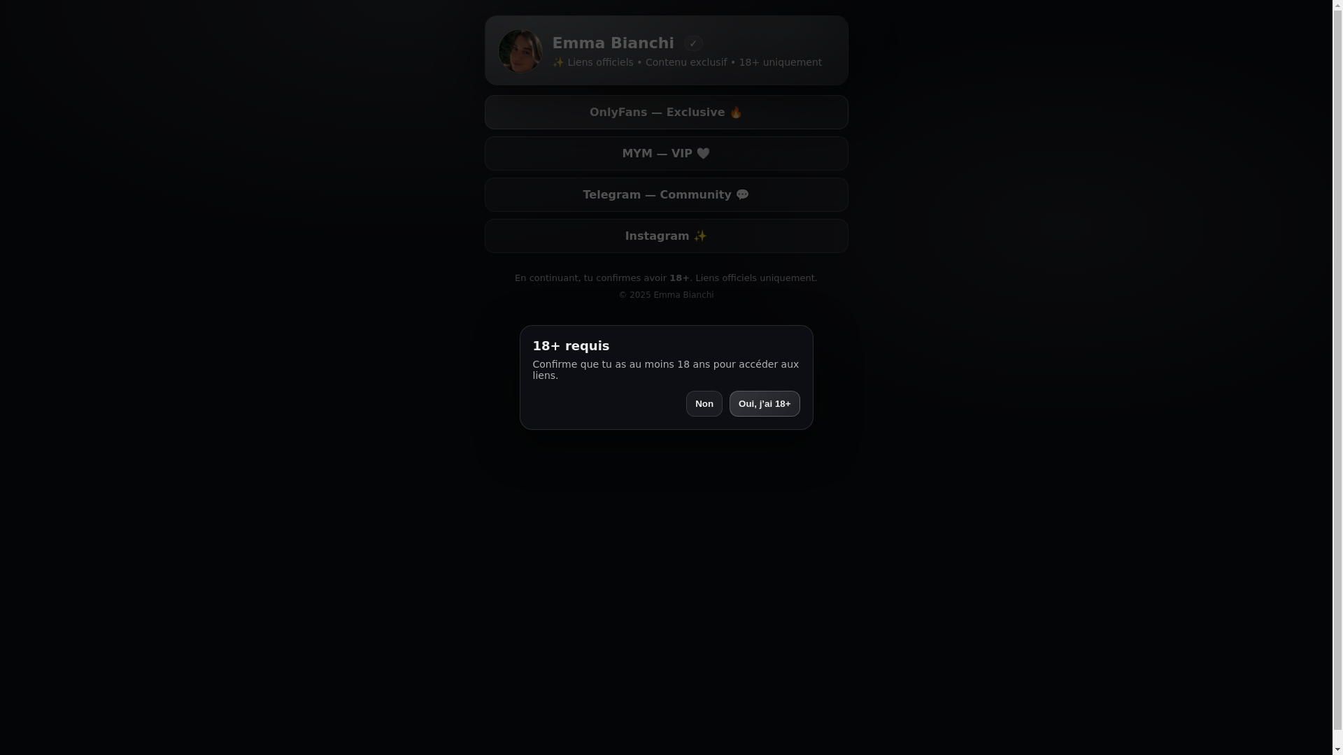 website screenshot of https://emmabianchi-bio.pages.dev/