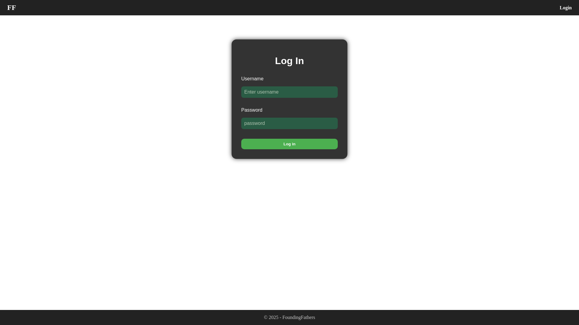 website screenshot of https://ff-tcg.com/