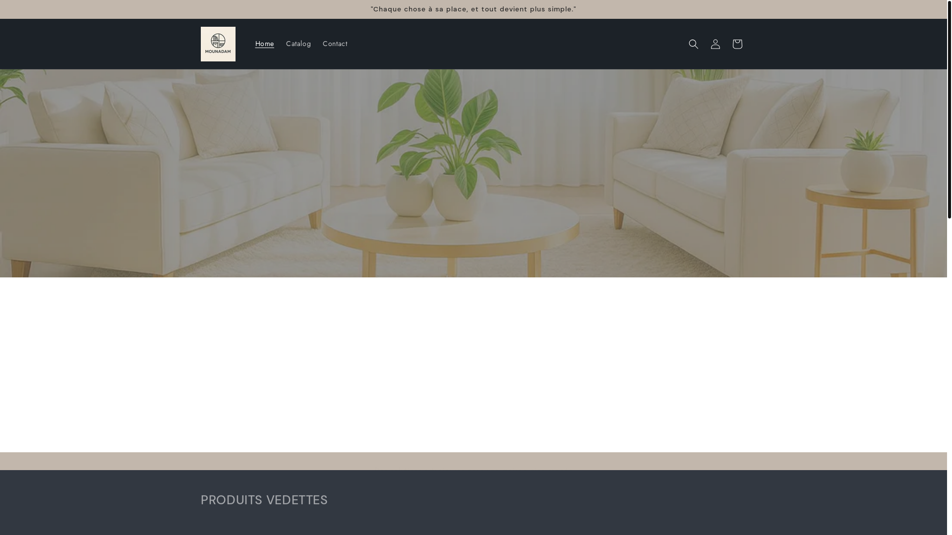 website screenshot of https://mounadam.com/