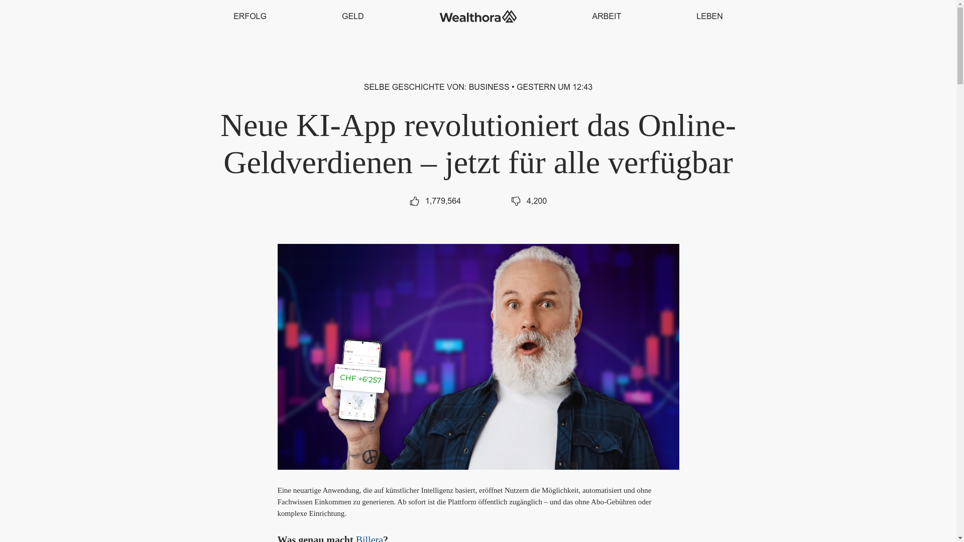 website screenshot of https://geldanlage365.com/