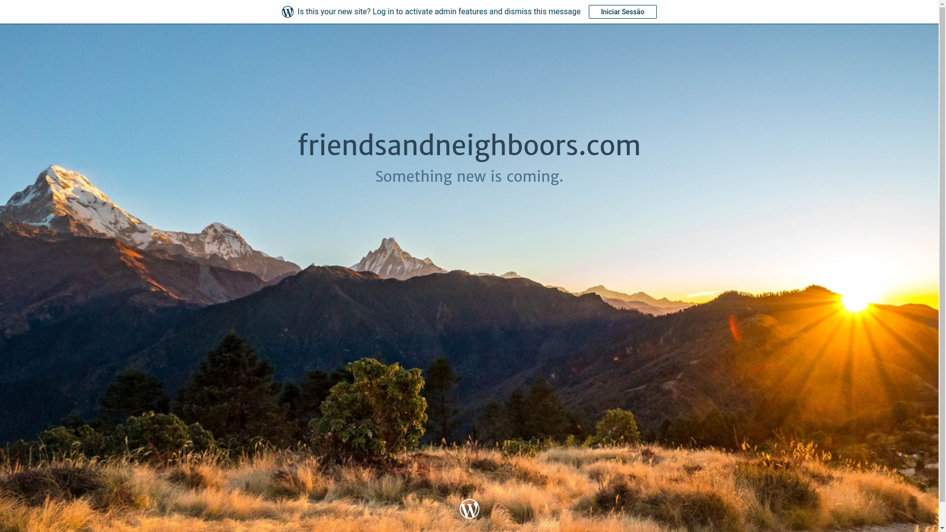 website screenshot of https://friendsandneighboors.com/