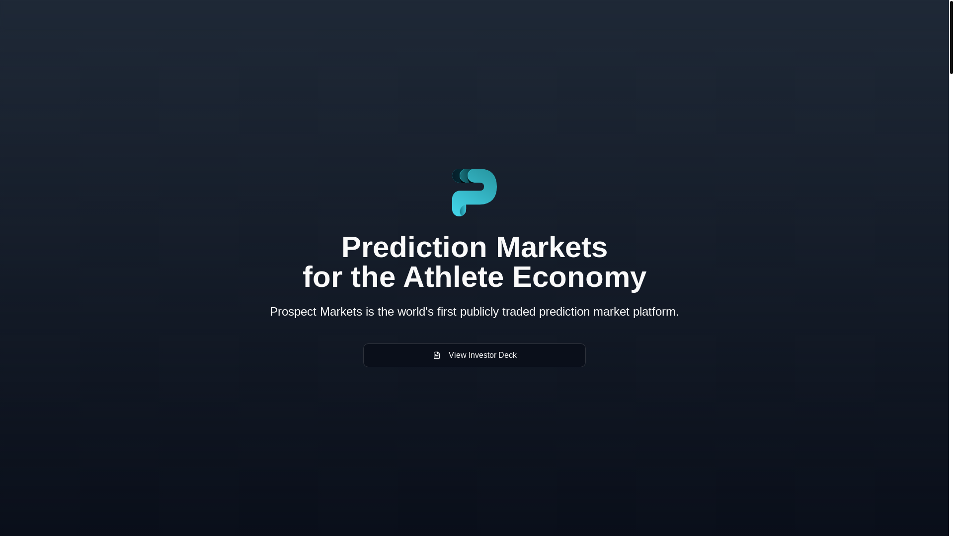 website screenshot of https://prospectmarketsinc.com/