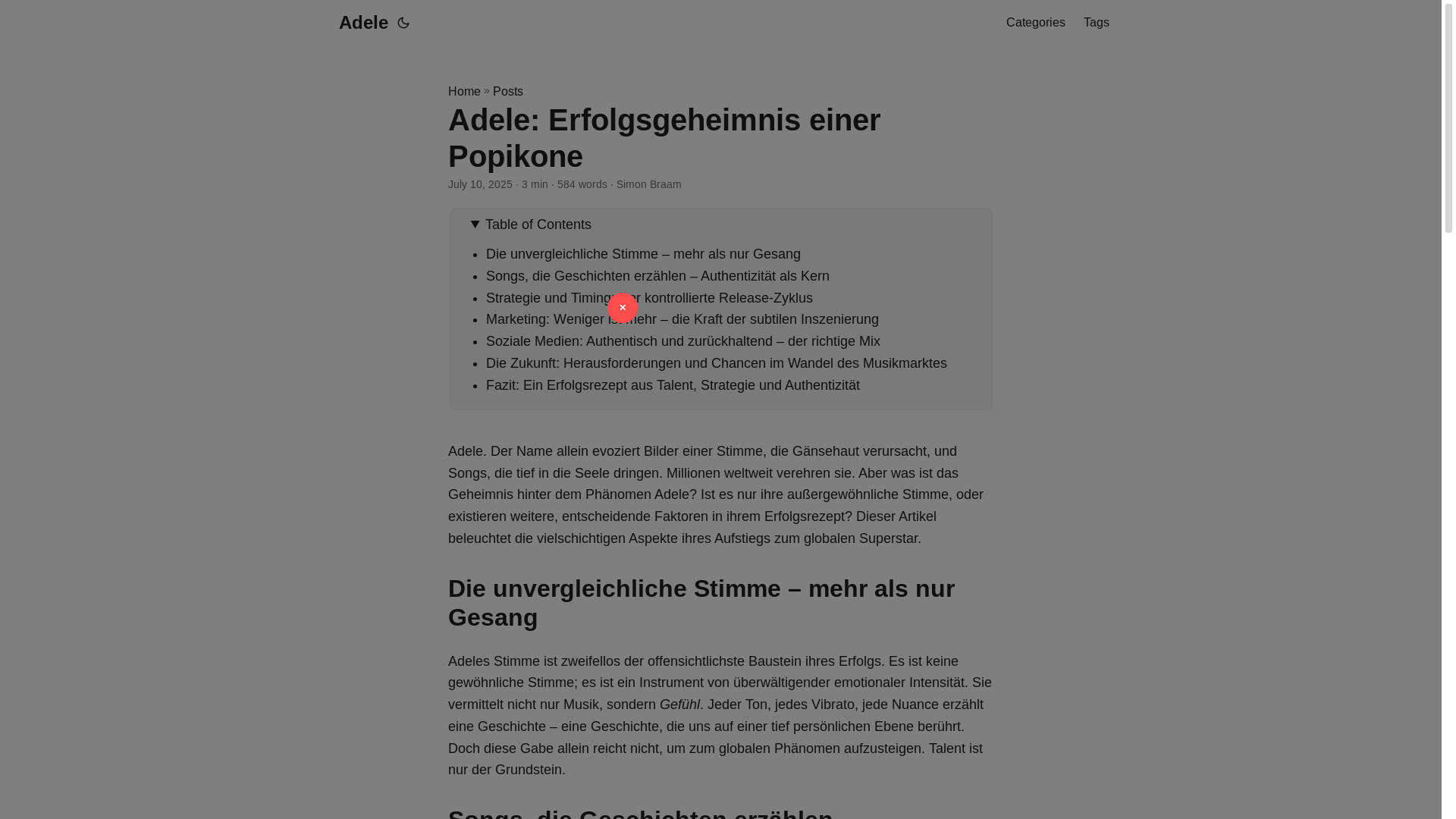 website screenshot of https://adele20250714.pages.dev/