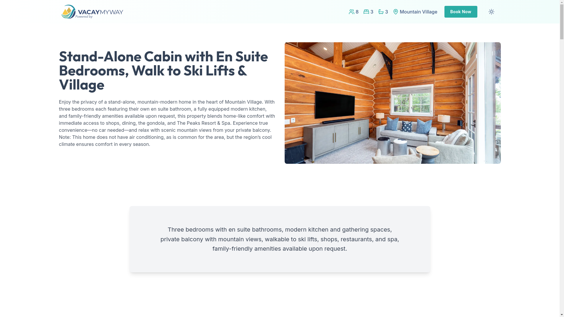 website screenshot of https://villageview.properties/
