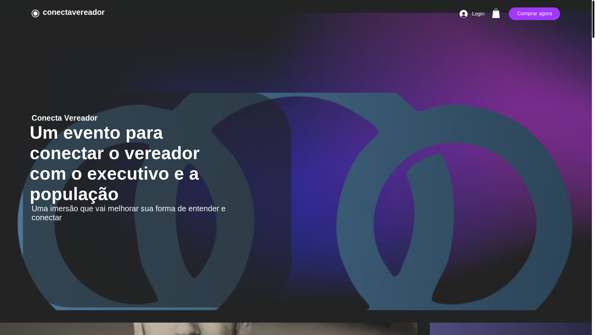 website screenshot of https://conectavereador.org/