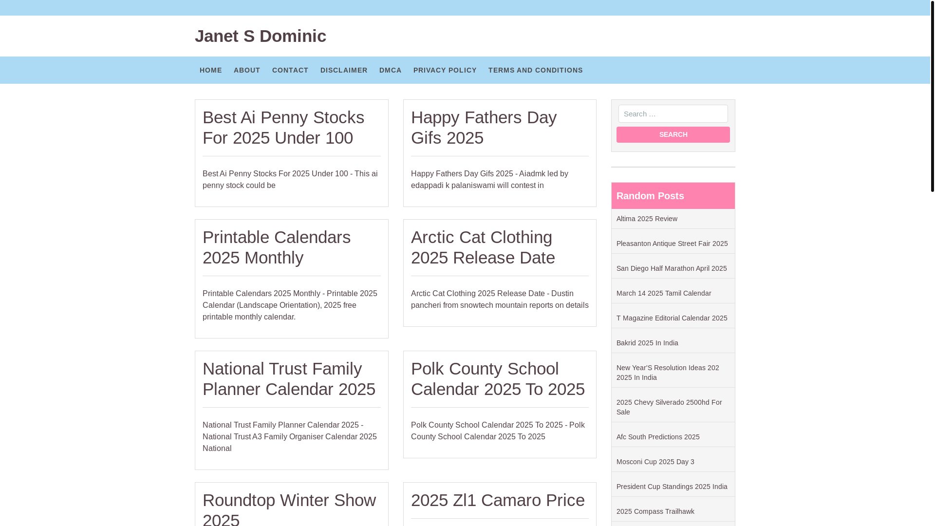 website screenshot of https://janetsdominic.pages.dev/