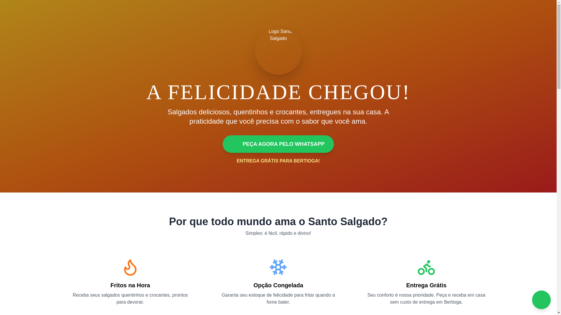 website screenshot of https://santo-salgado-74z9c.kinsta.page
