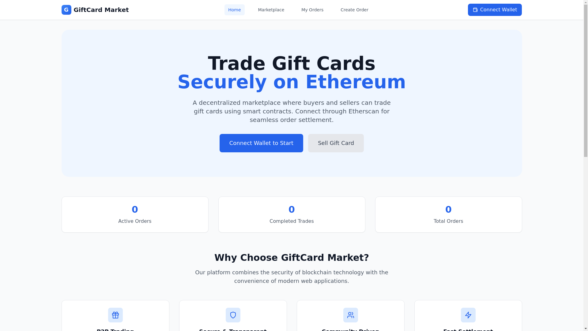 website screenshot of https://marketplaceineth.com/