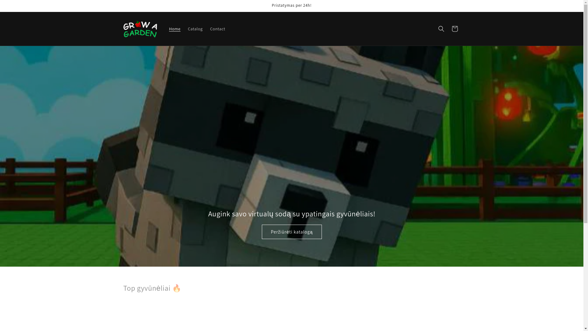 website screenshot of https://growagarden.lt/