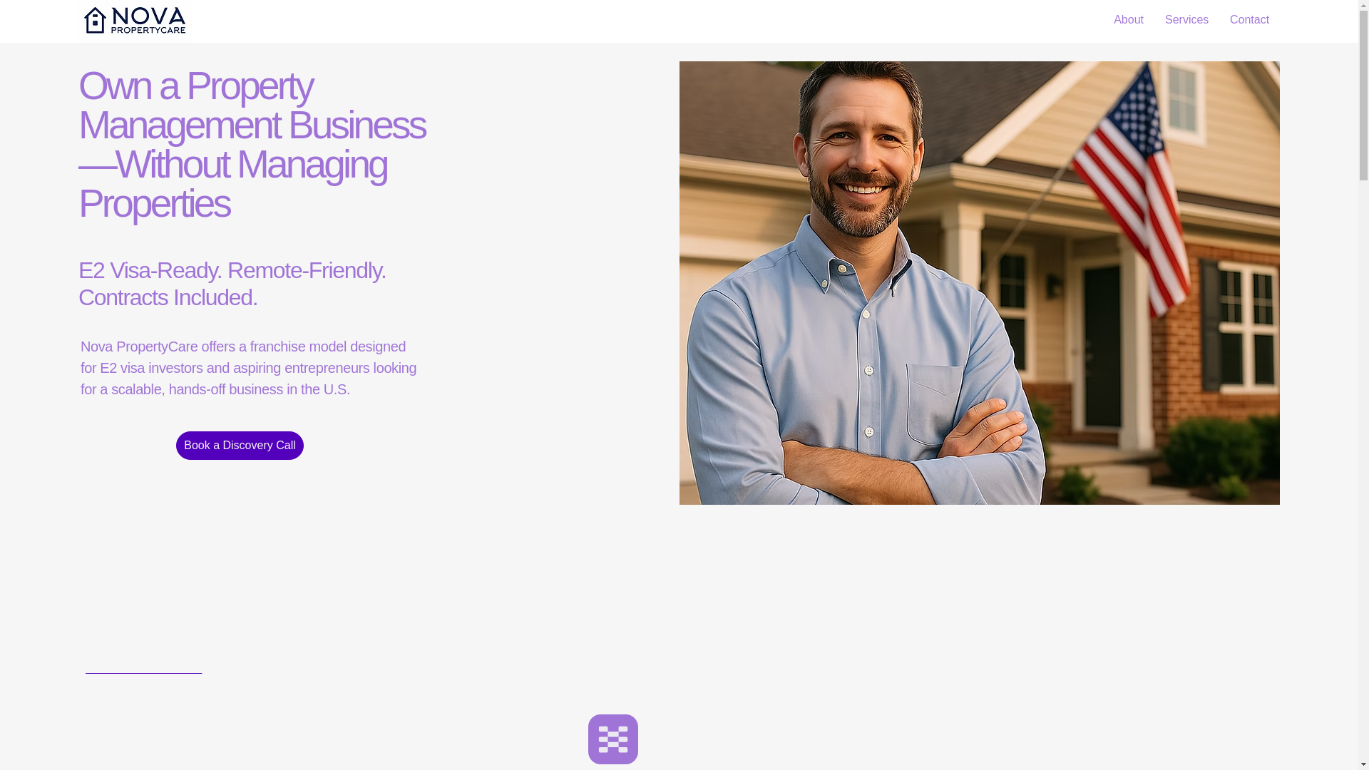 website screenshot of https://novapropertyfix.com/
