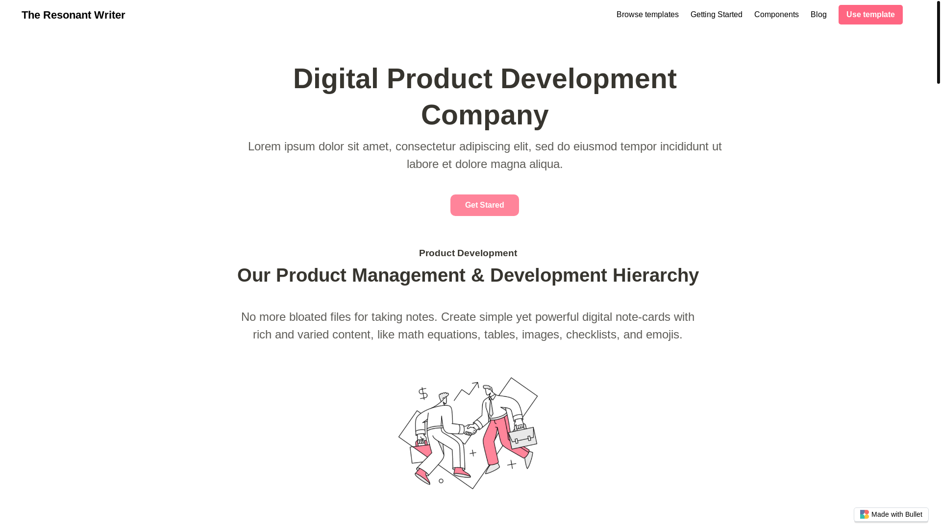 website screenshot of https://the-resonant-writer-bullet.pages.dev/
