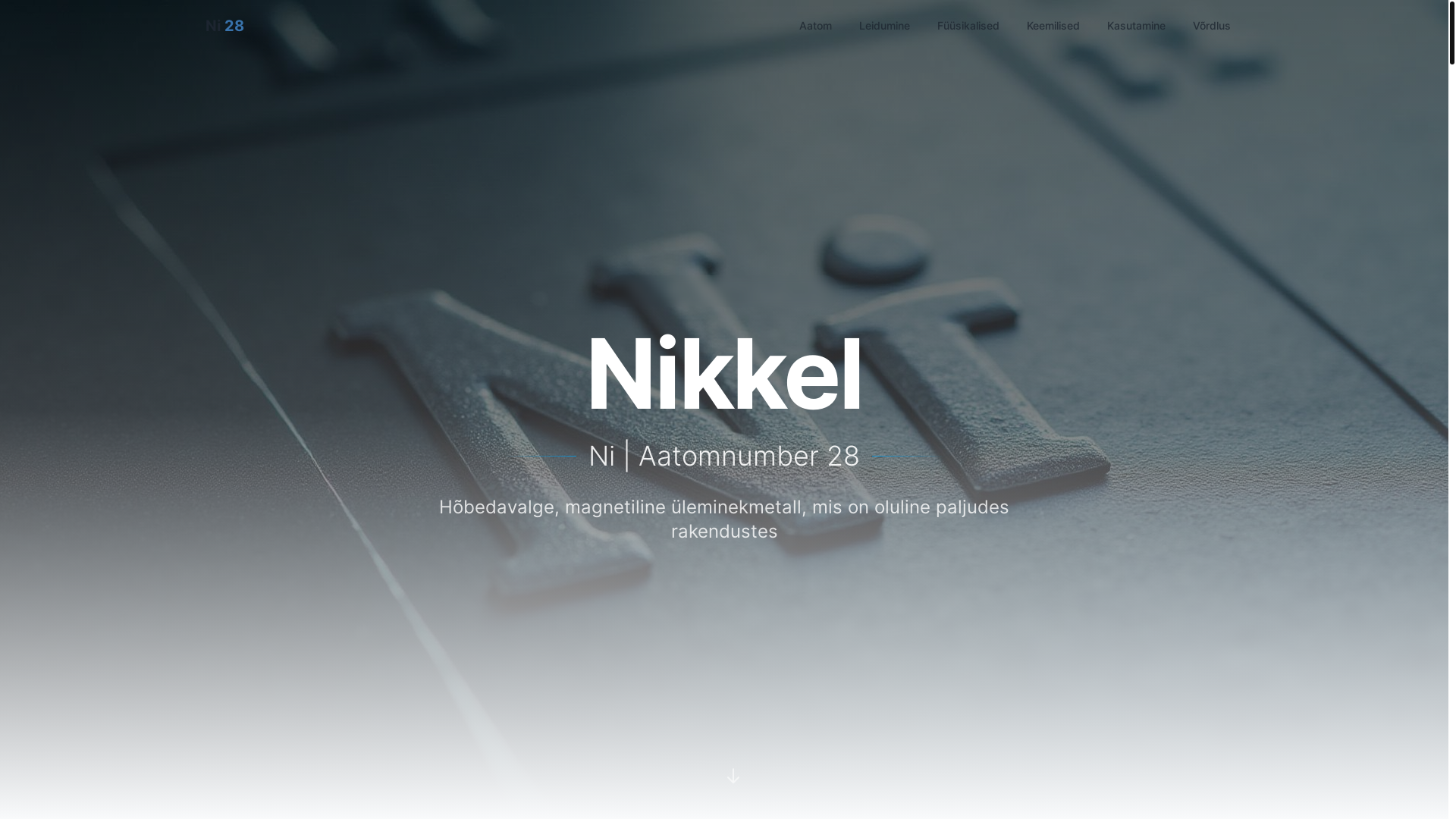website screenshot of https://keemia-leht.pages.dev/