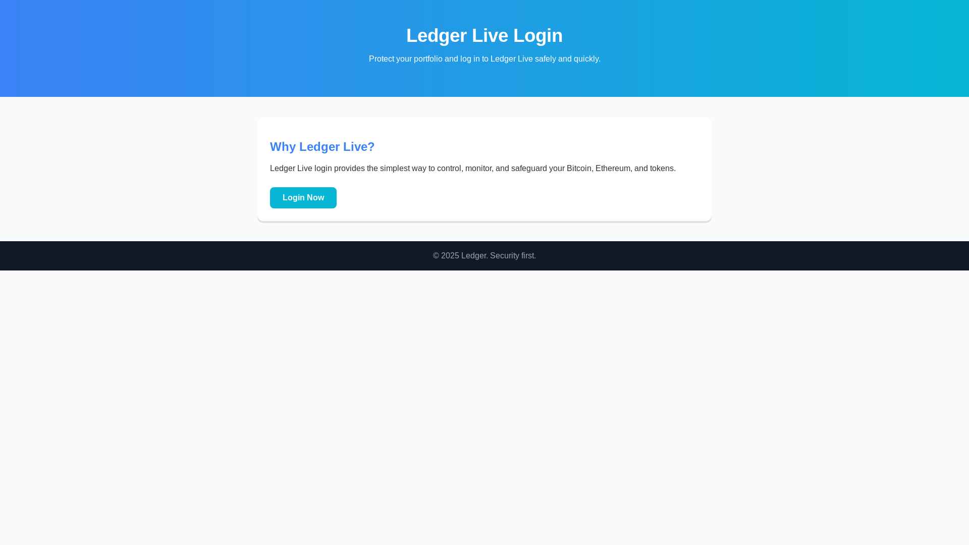 website screenshot of https://ledgr-live-support.pages.dev/