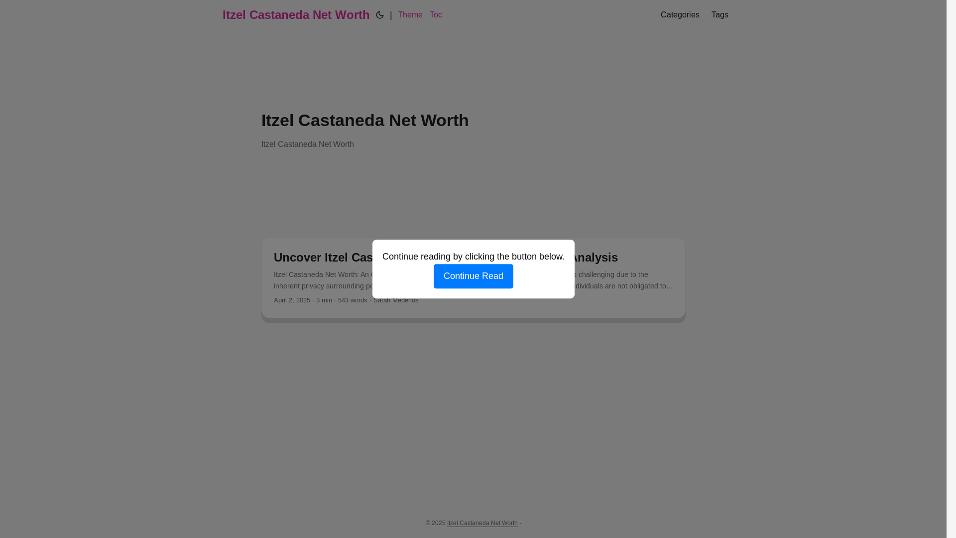 website screenshot of https://itzel-castaneda-net-worth.pages.dev/
