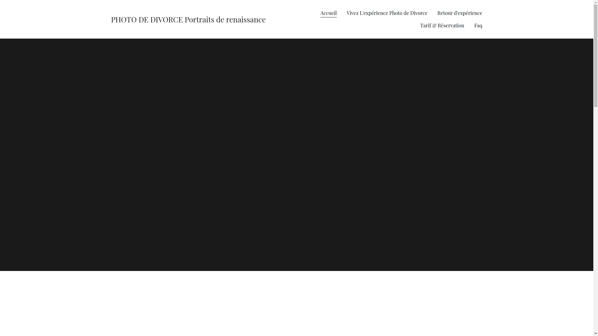 website screenshot of https://photodedivorce.fr/