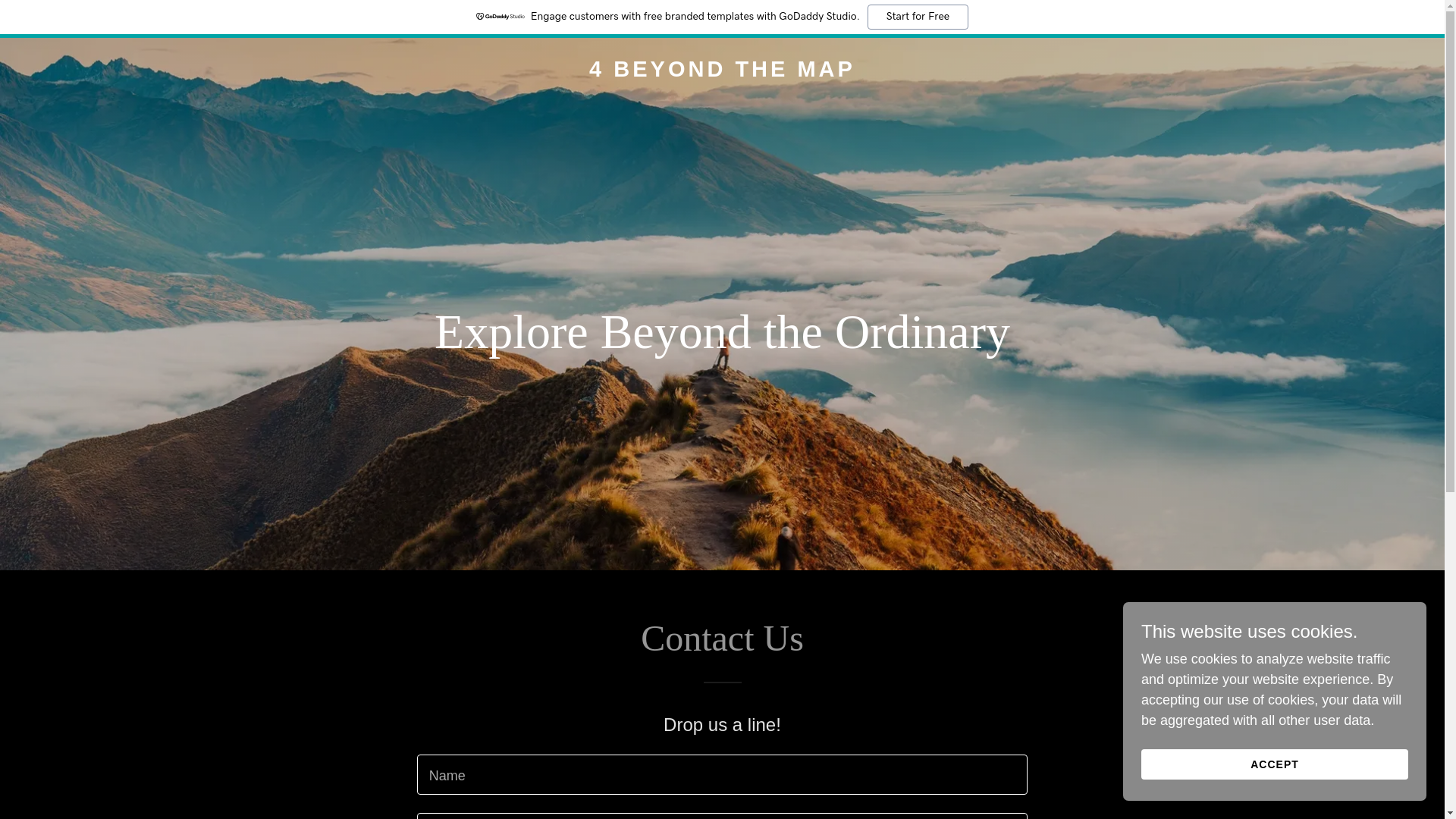 website screenshot of https://4beyondthemap.com/