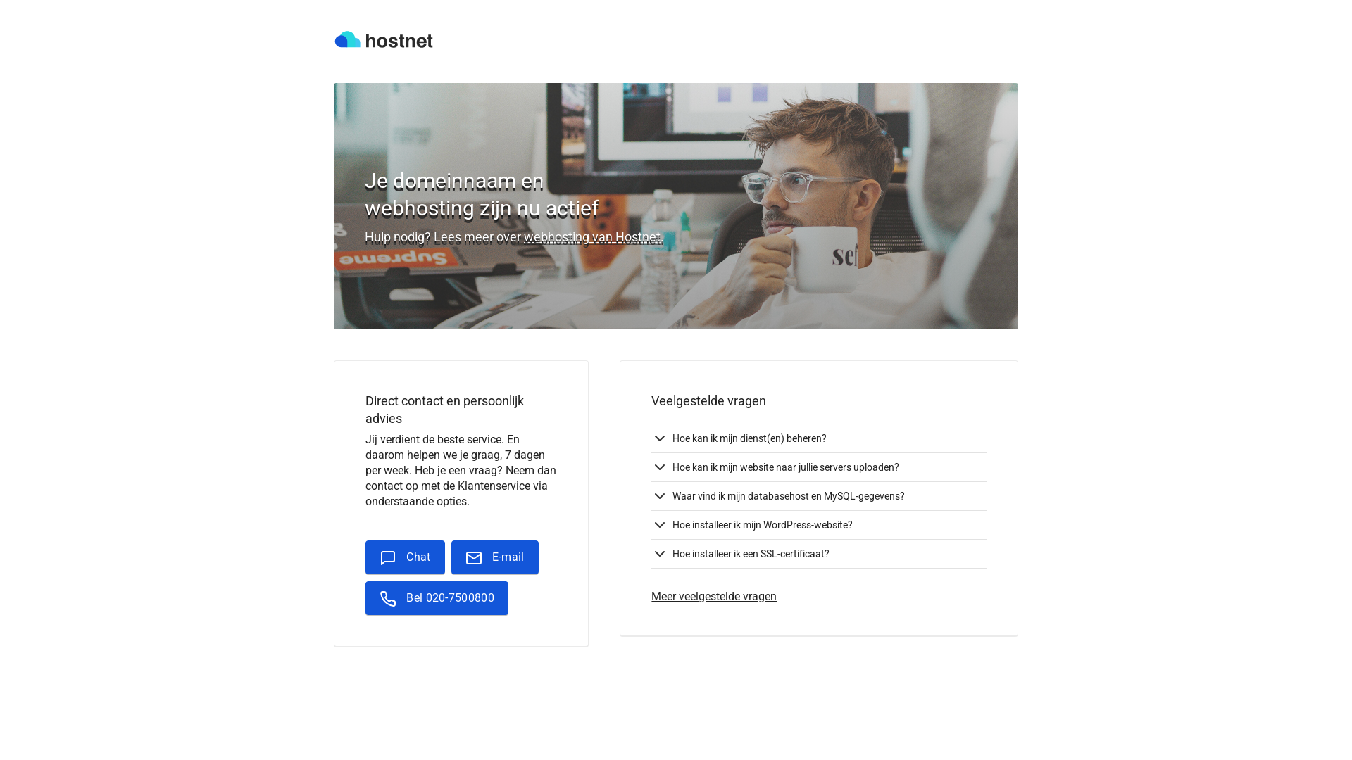 website screenshot of https://testojit.nl/