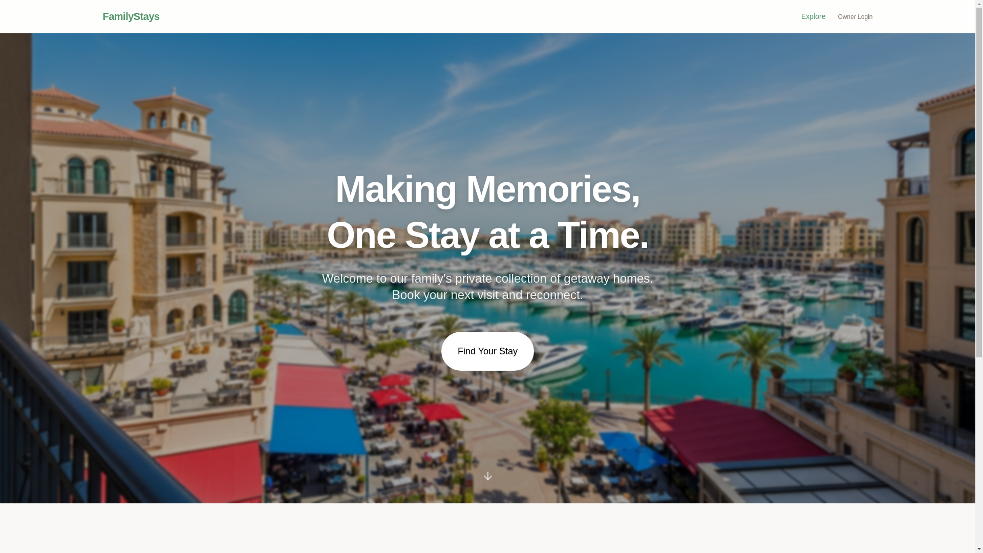 website screenshot of https://ministay.app/