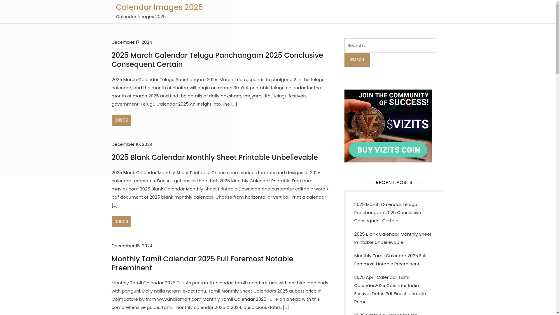website screenshot of https://calendar2025wallpaper.pages.dev/