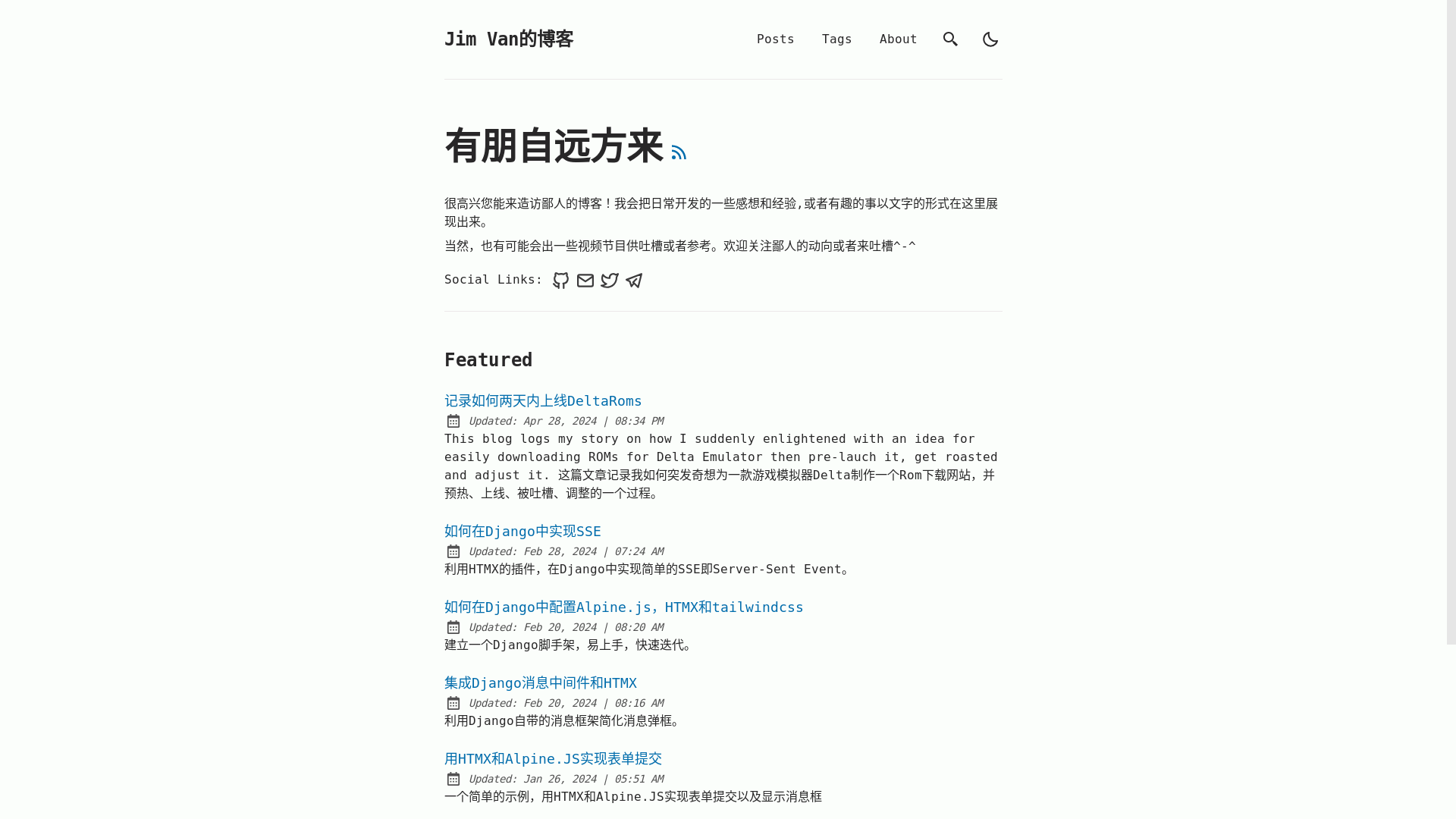 website screenshot of https://jimvvvdev.pages.dev/