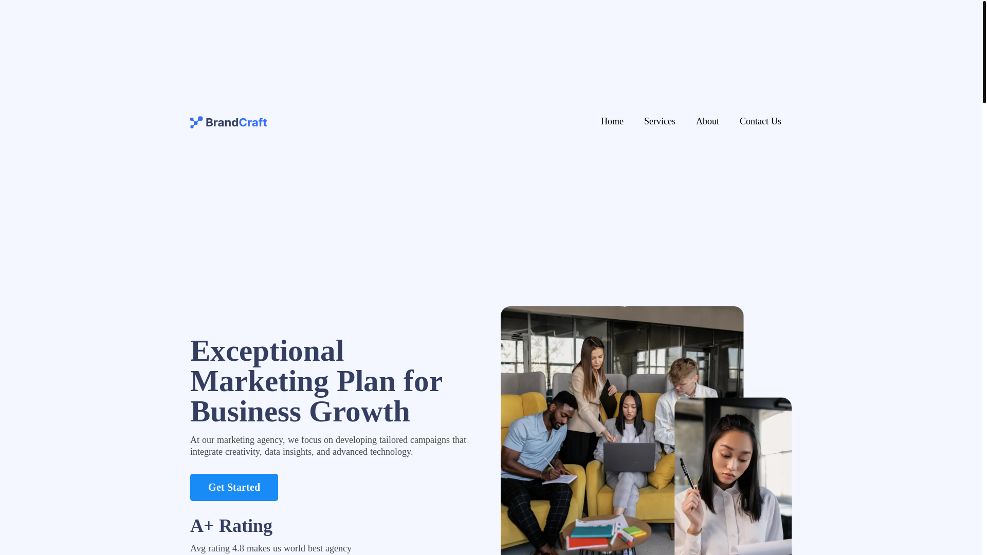 website screenshot of https://nexoramarketing.co.uk/