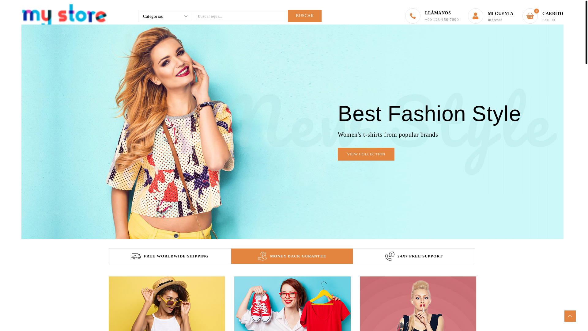 website screenshot of https://serviclas.com.pe/