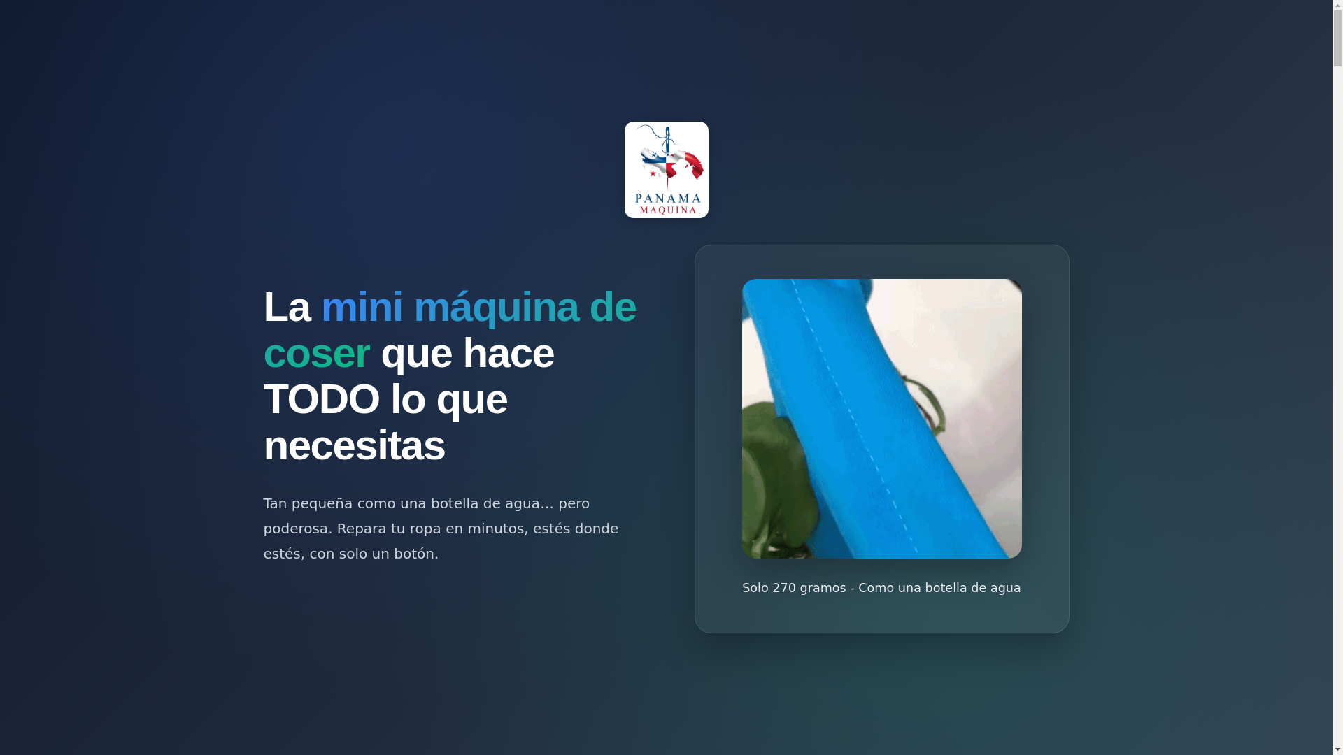 website screenshot of https://panamamaquina.pages.dev/