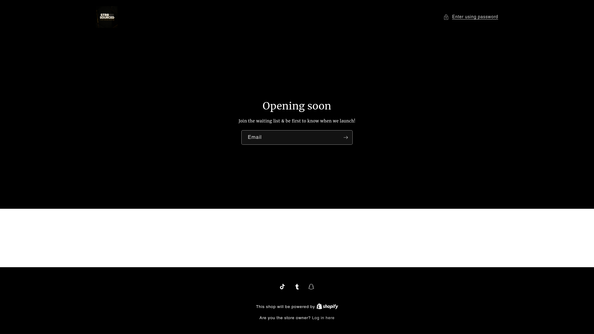 website screenshot of https://str8s0urce.com/