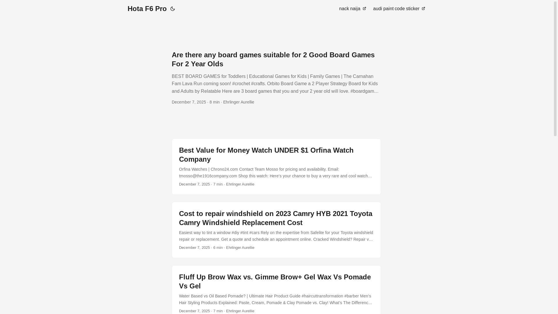 website screenshot of https://hotaf6pro.pages.dev/