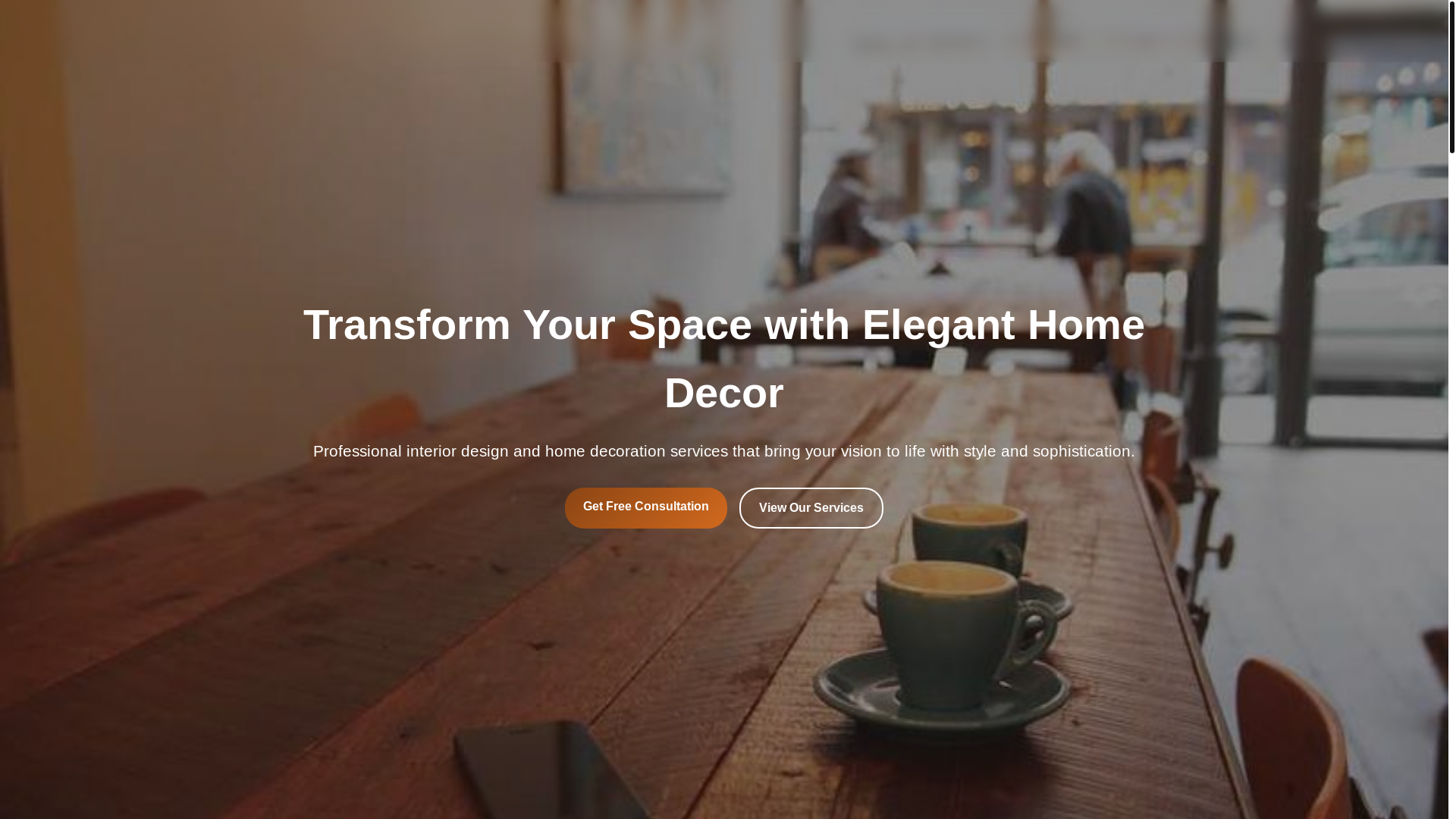 website screenshot of https://claritydecorstyle.digital/