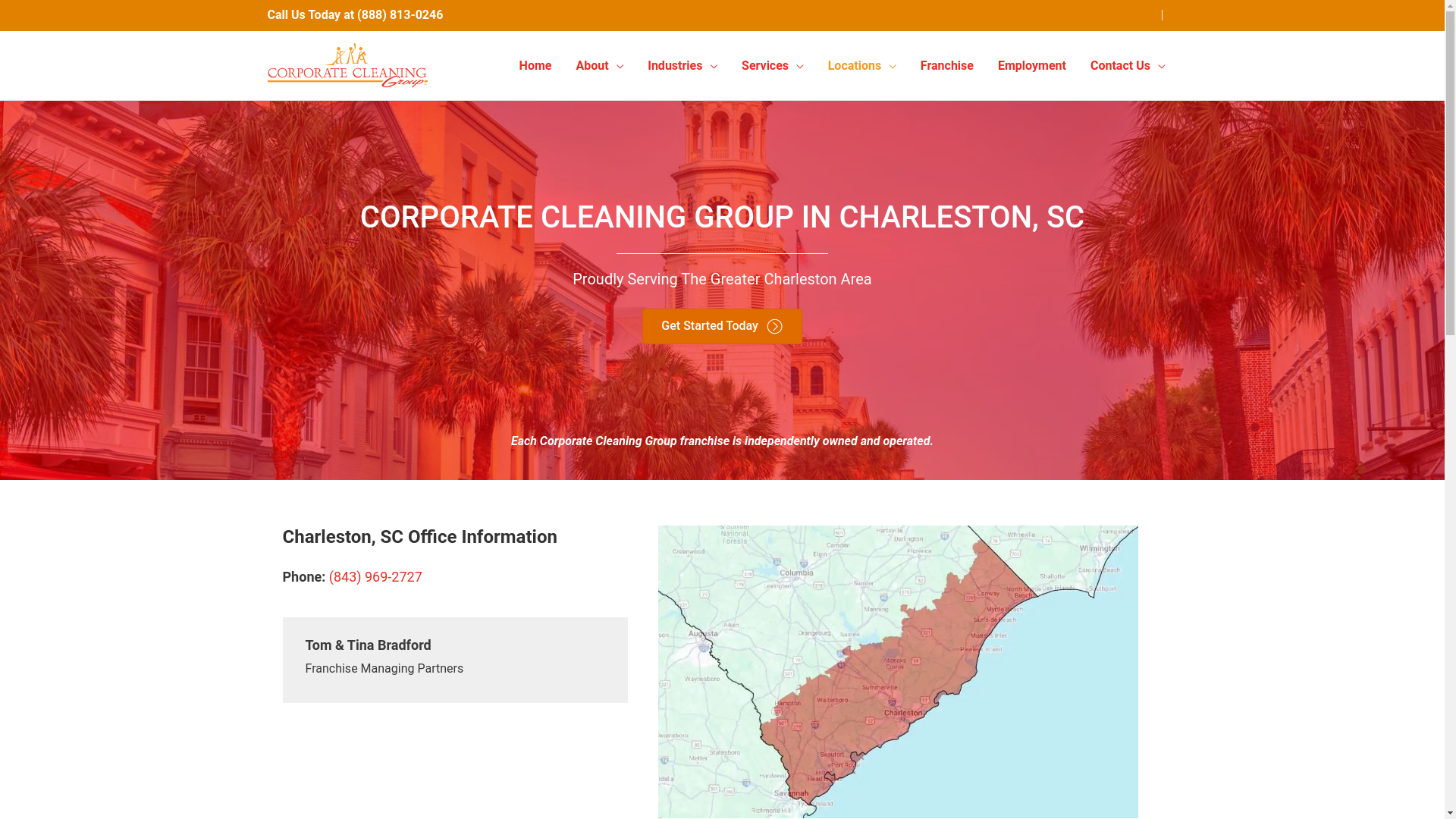 website screenshot of https://corporatecleansgroupsouthcarolina.com/
