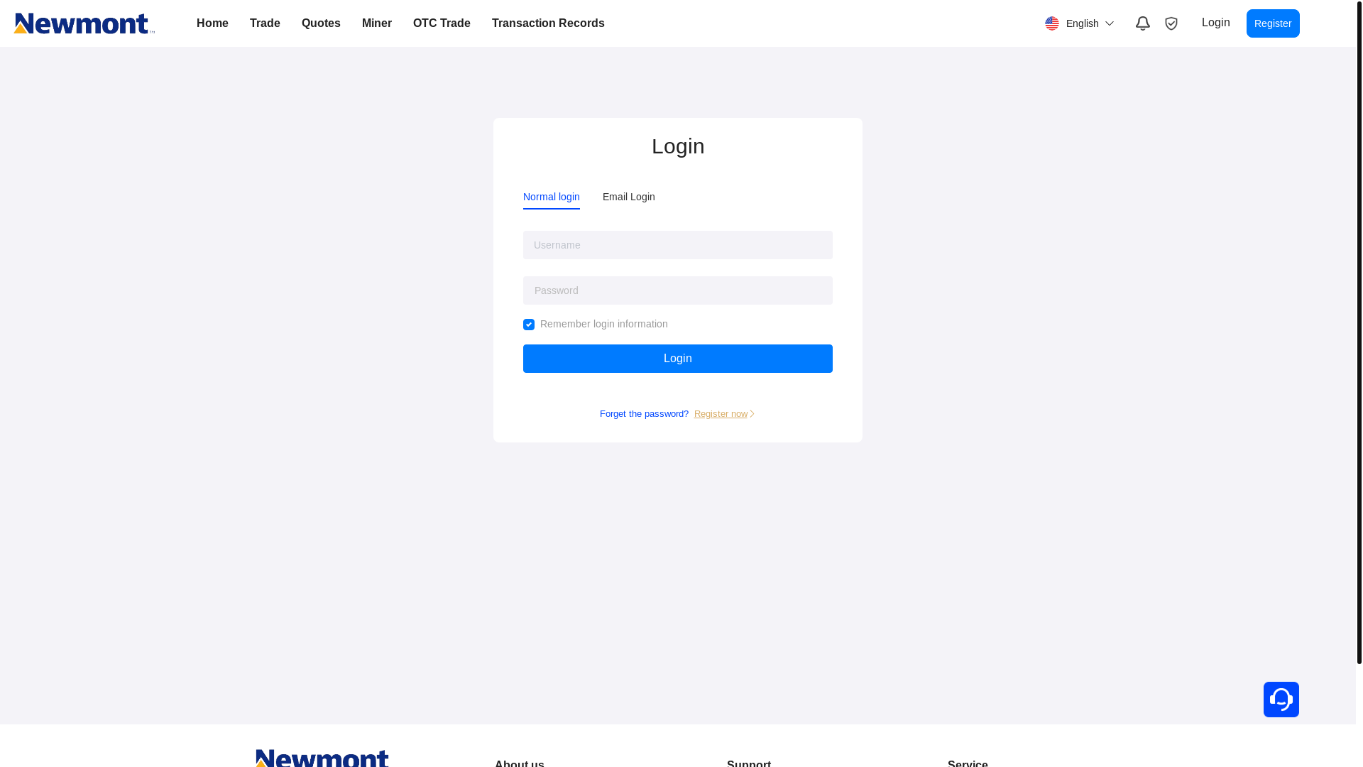 website screenshot of https://newmontktr.com/