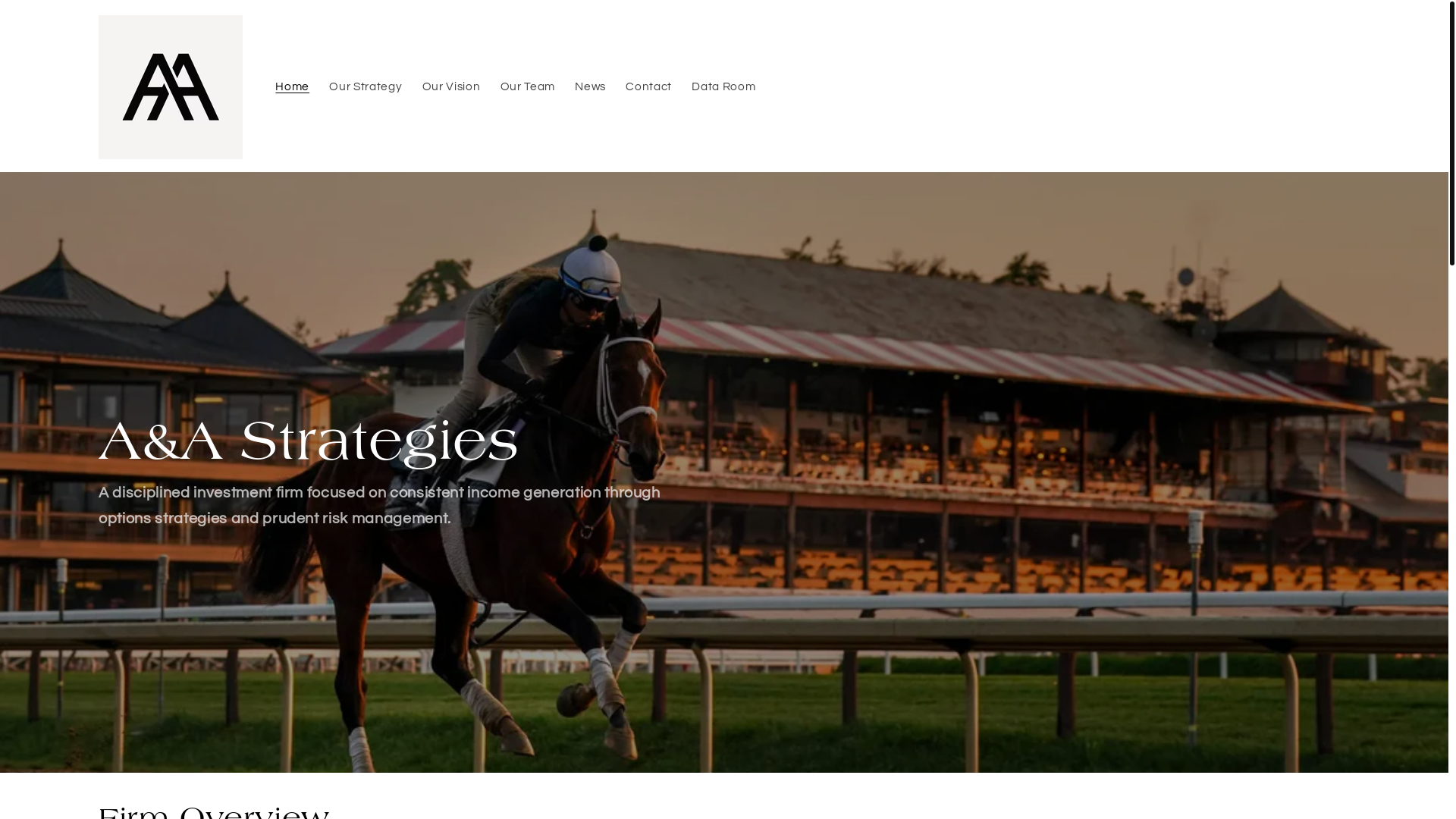 website screenshot of https://aastrategyfund.com/