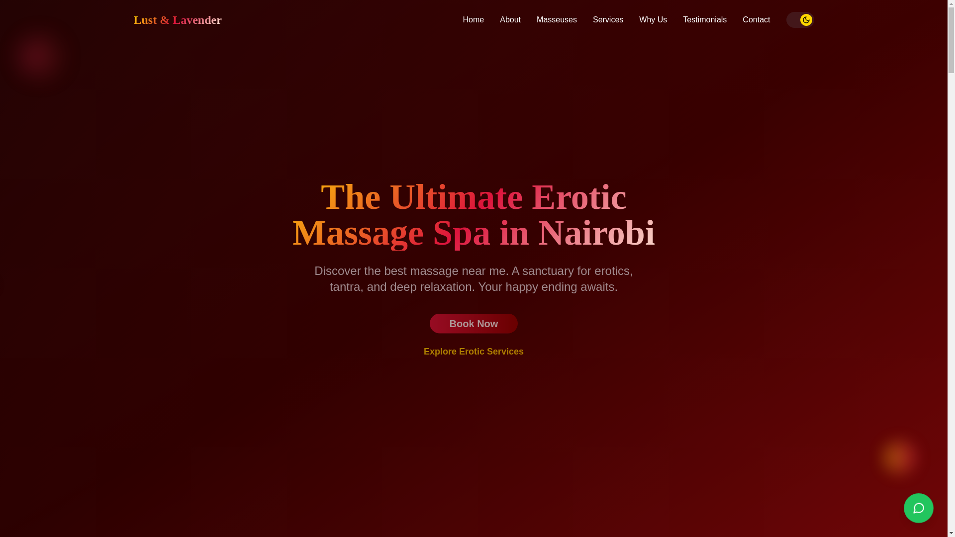 website screenshot of https://lustandlavenderspa.co.ke/