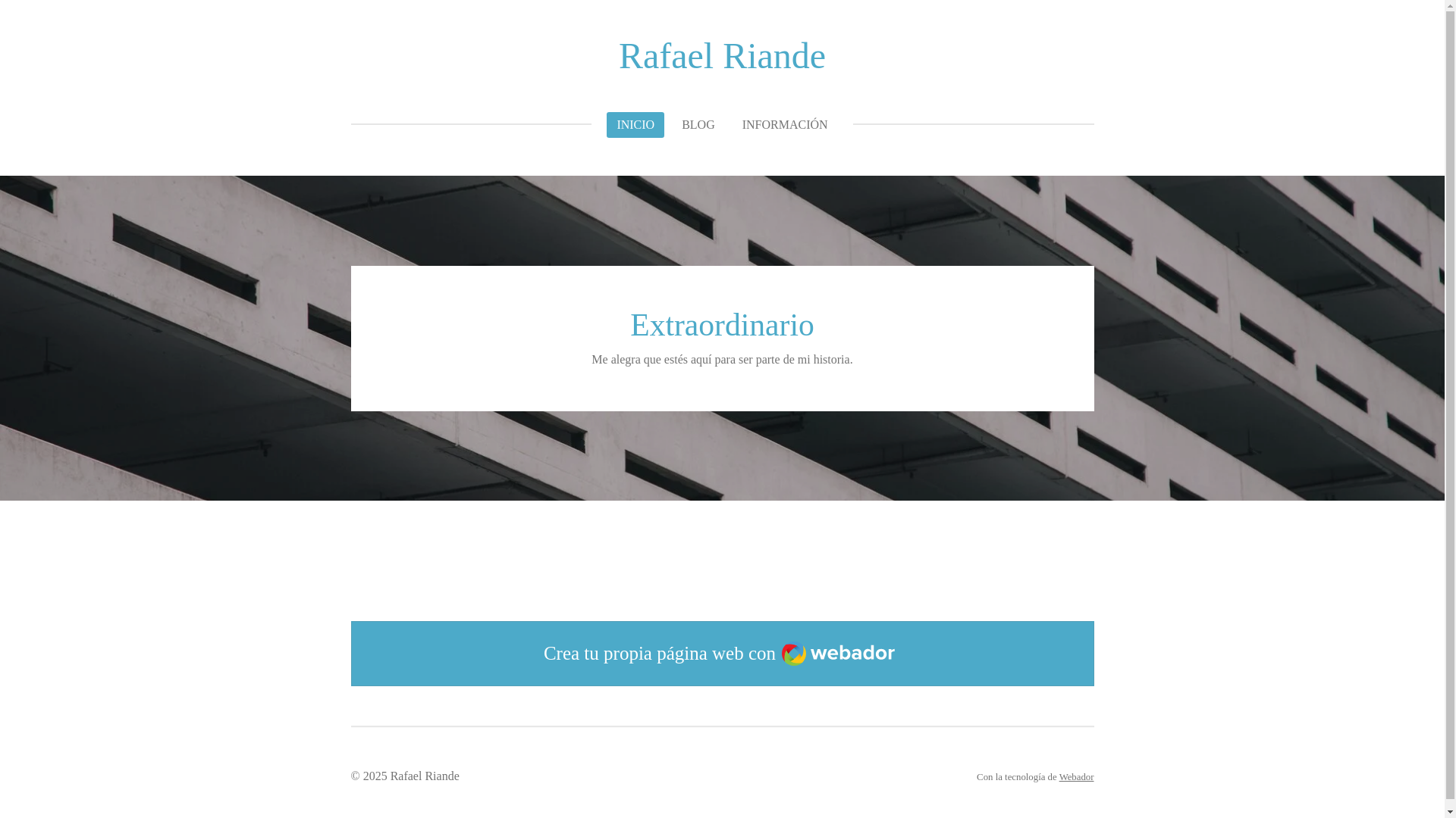 website screenshot of https://rafaelriande.com/