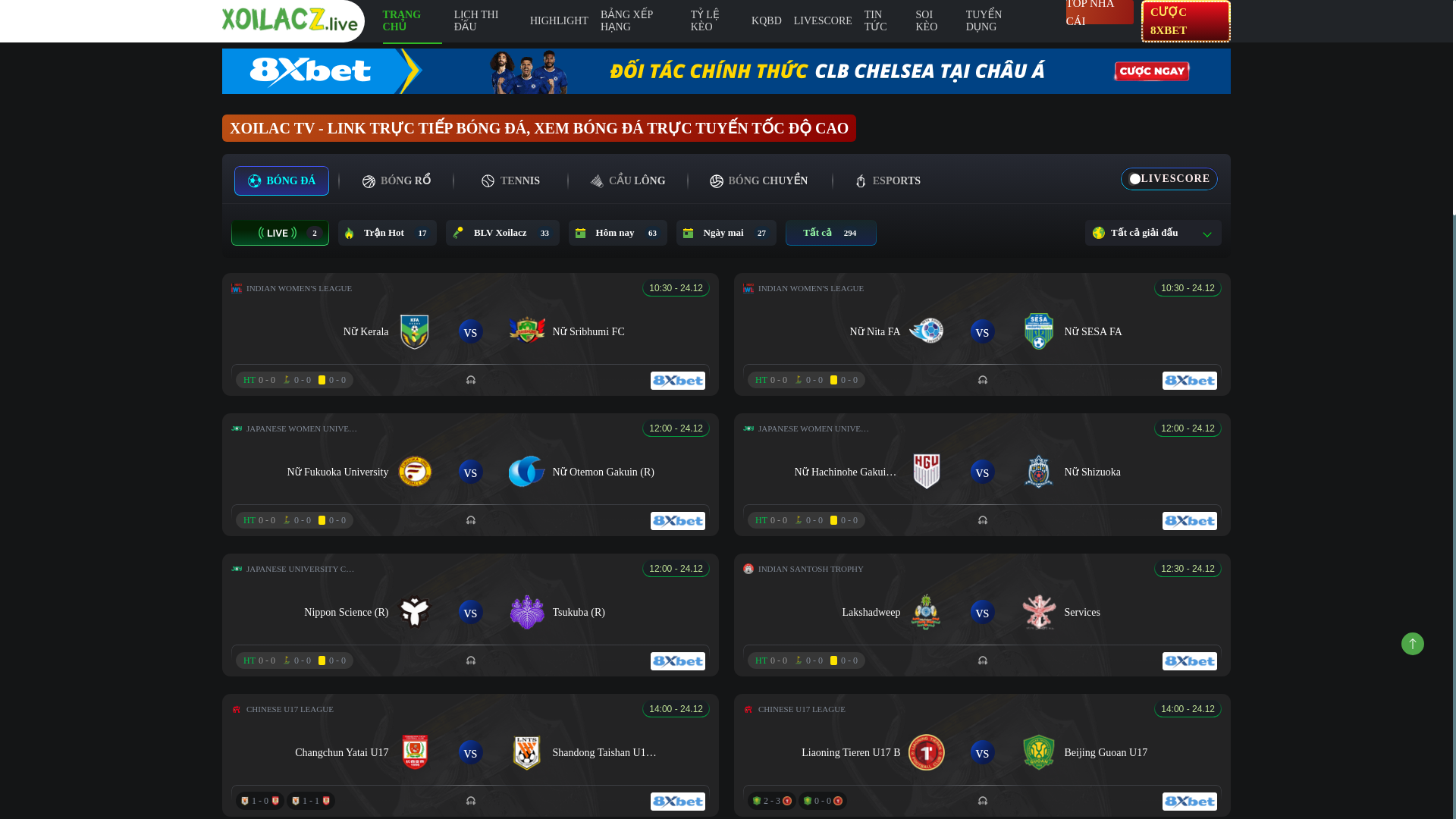 website screenshot of https://xoilaczzyy.cc/