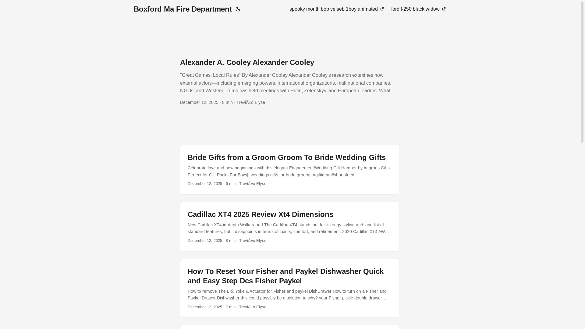 website screenshot of https://boxfordmafiredepartment.pages.dev/