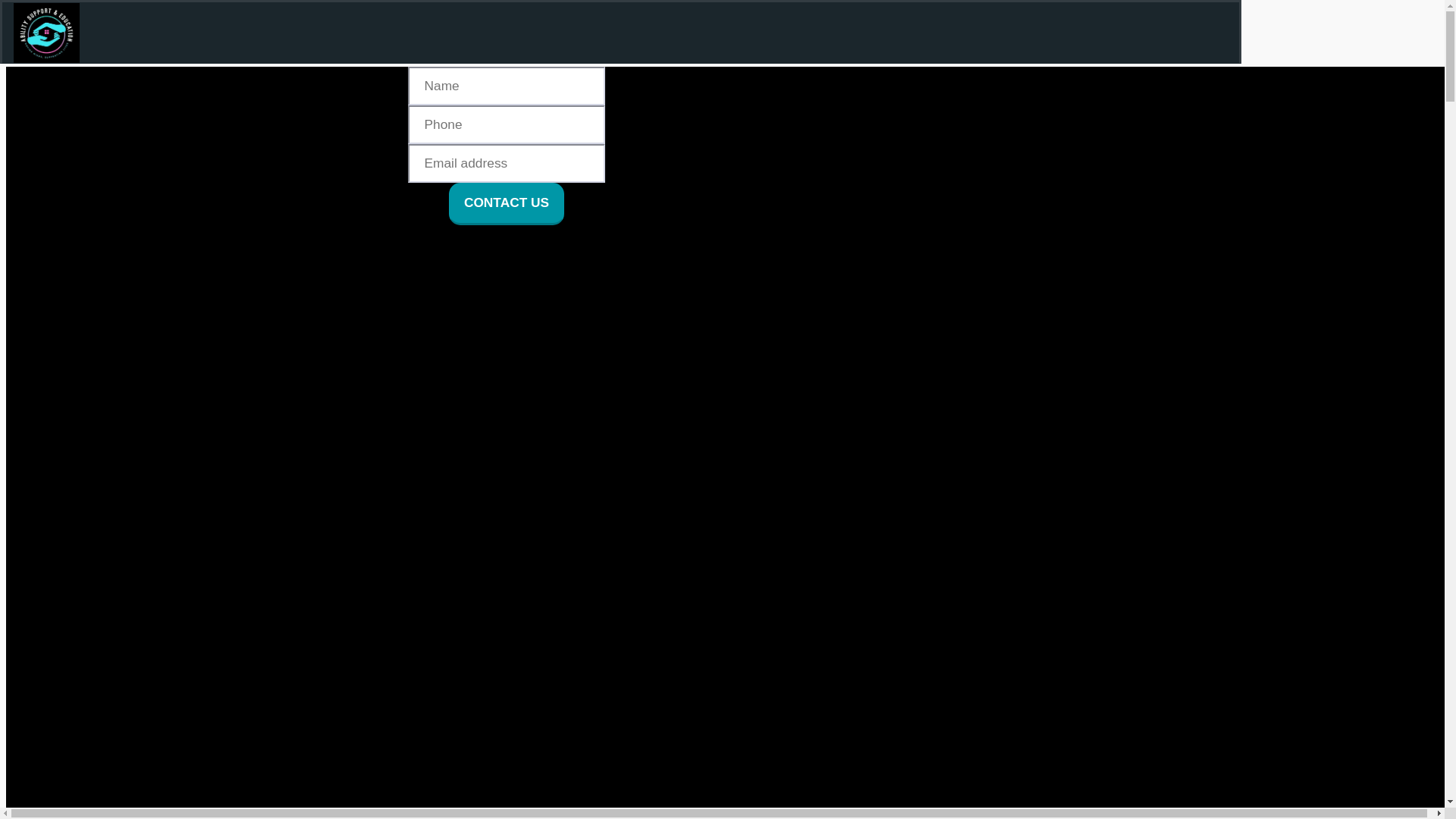 website screenshot of https://abilitysupportuk.com/